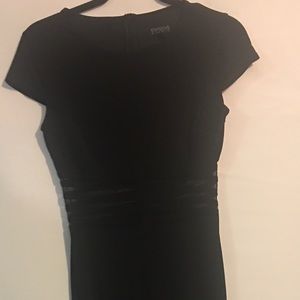 Enfocus Studio Black Dress with shear cutouts